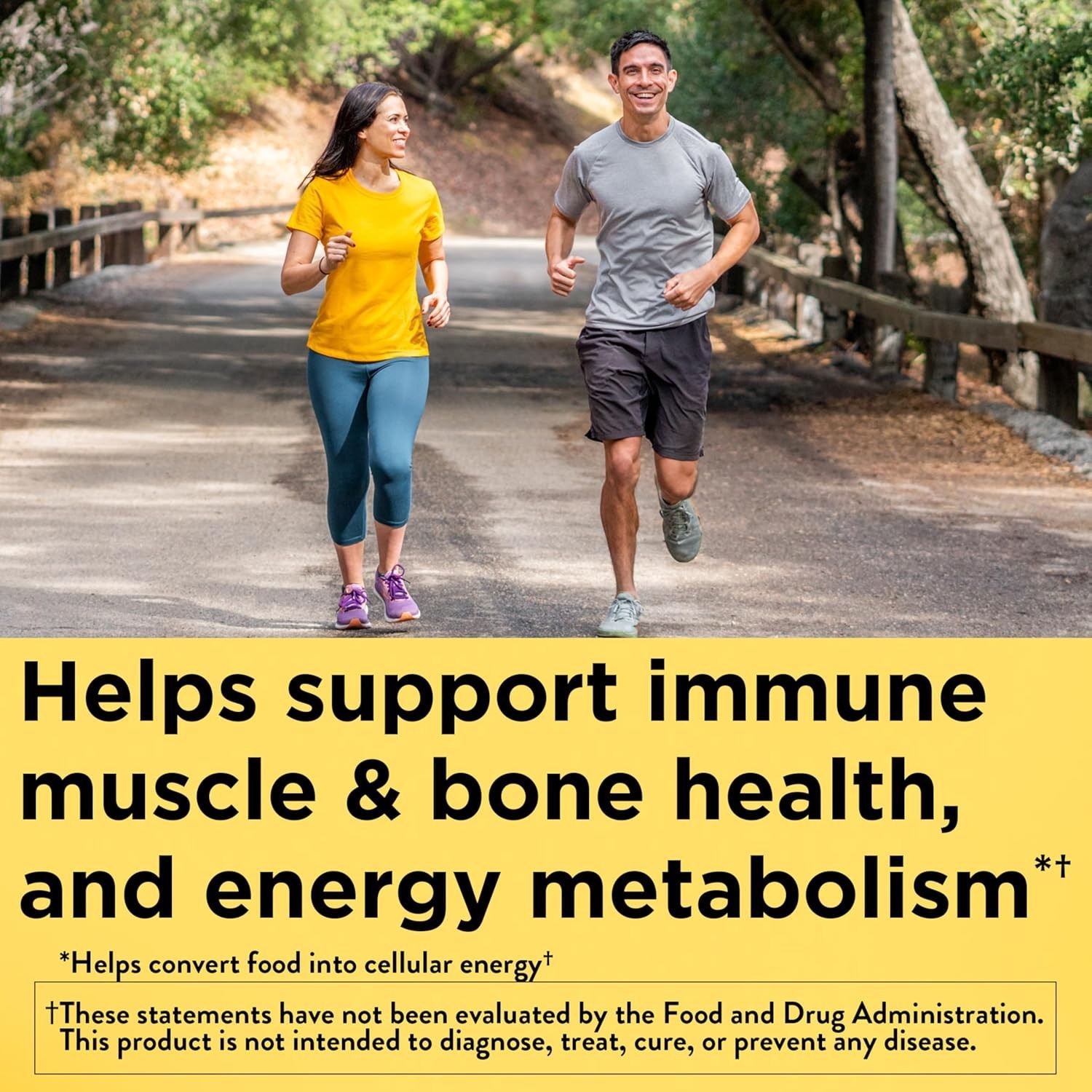 Nature Made Multivitamin Tablets with Iron, Multivitamin for Women and Men for D