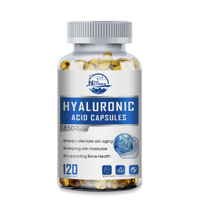 Hyaluronic Acid Anti Aging Hydrating Capsules Wrinkles Fine Lines Joint Health