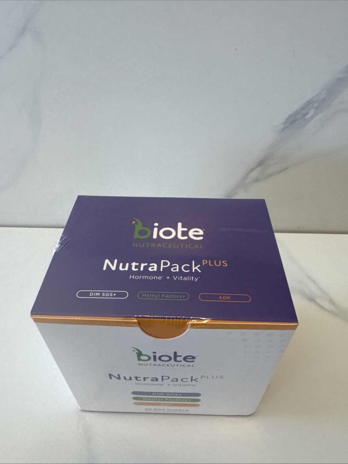 Biote Nutraceutical Nutra Pack Plus 30 Day Supply Hormone + Vitality Supplement