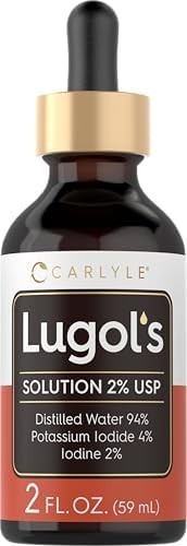 Lugols Iodine 2 Percent 2 Fl Oz Potassium Iodide and Solution