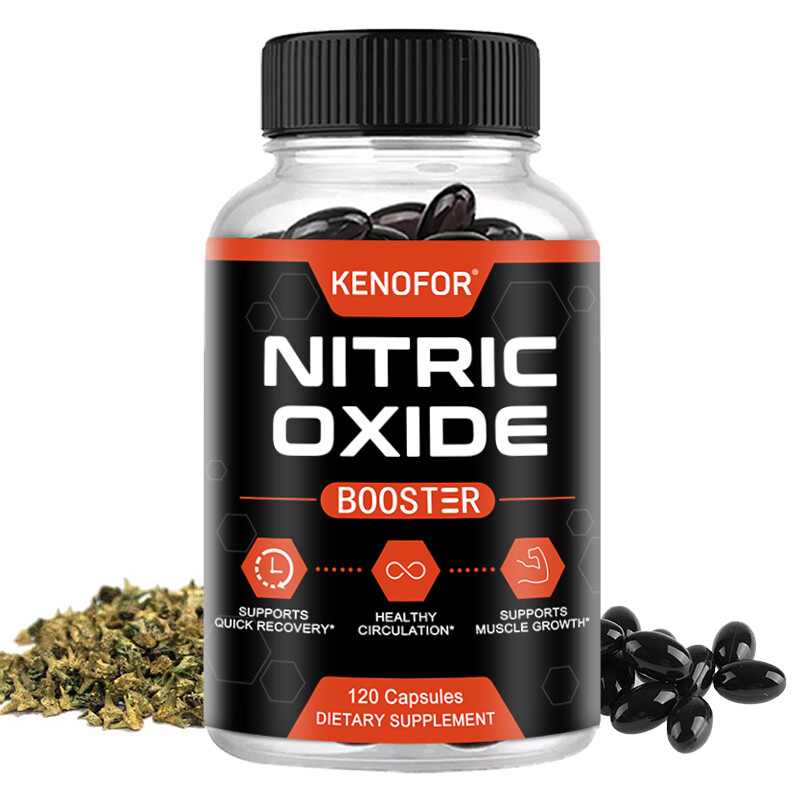 Nitric Oxide Booster Supplement – L-Arginine, L-Citrulline – 30/60 /120Capsules