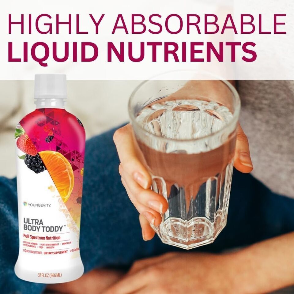 Youngevity Dr. Wallach Liquid Ultra Body Toddy 4-Pack – FREE SHIPPING