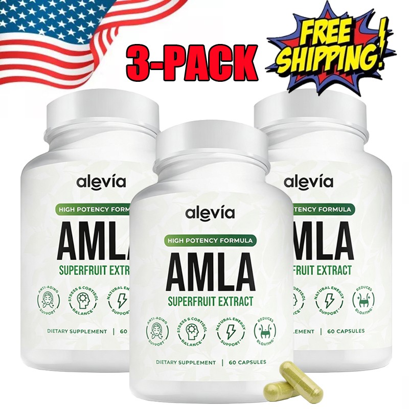 3PCS Alevia AMLA Superfruit Extract – 60 capsules