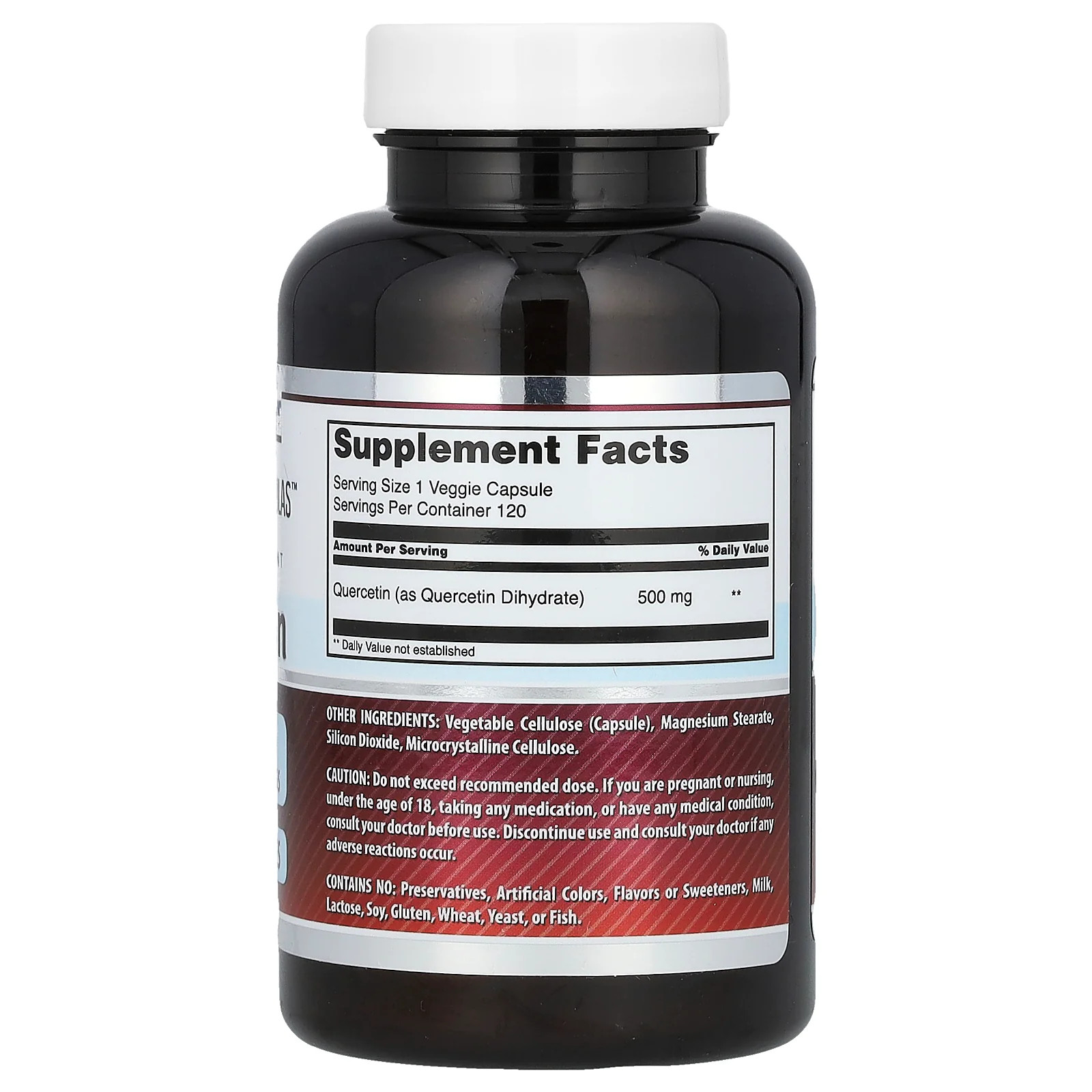 2 X Amazing Nutrition, Quercetin, 500 mg, 120 Veggie Capsules