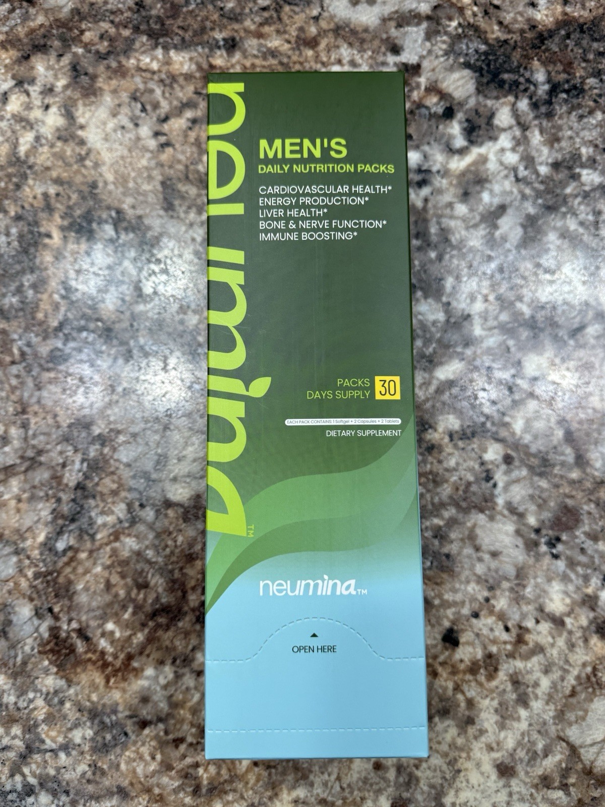 Men’s All-in-One Vitamin Packs for Liver, Energy, Bone & Stress Support – 30ct