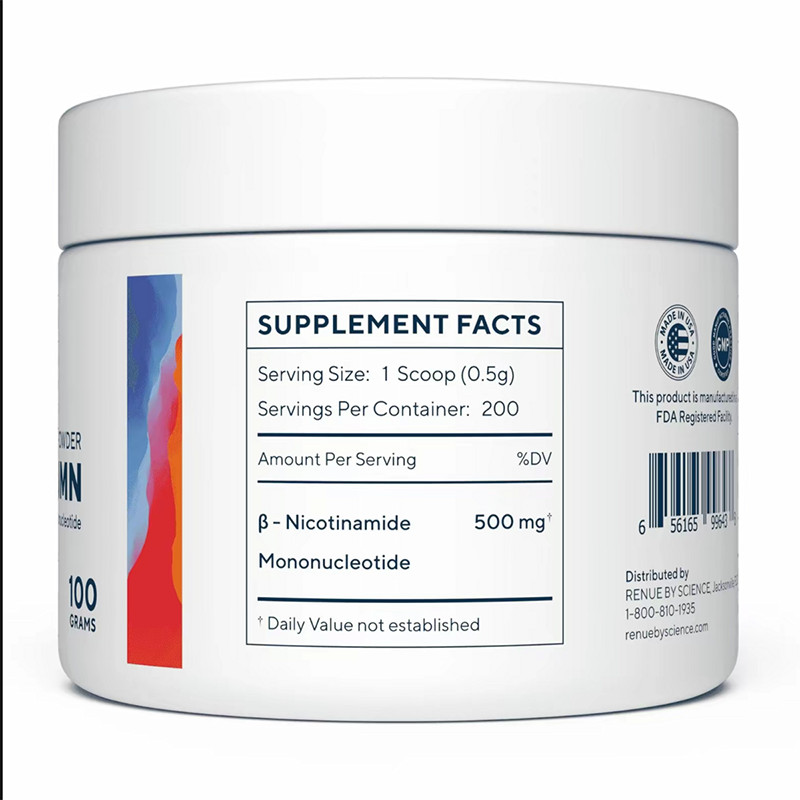 1-3 Pack Latest date Renue By Science PURE Powder 100 Gram Jar Nicotinamide
