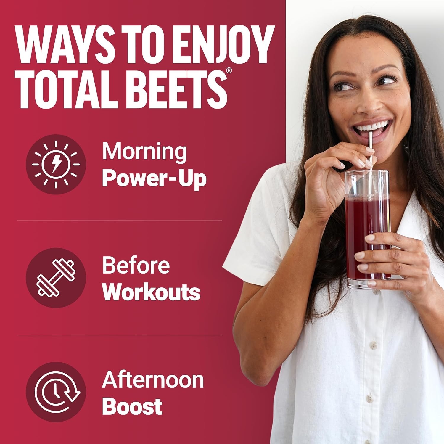 30 Servings of Total Beets Drink Mix – Natural Support for Energy & Circulation