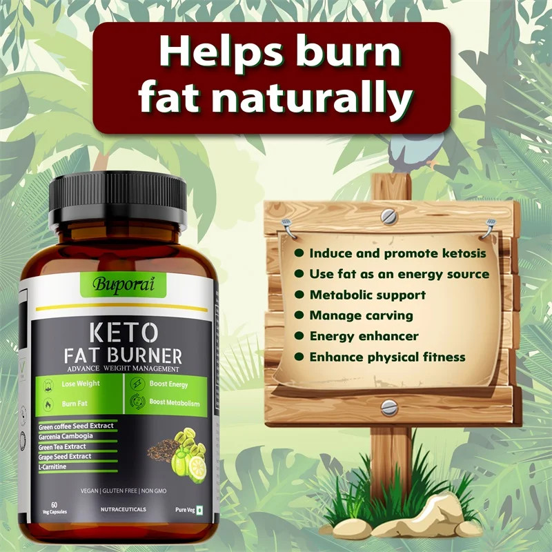 Keto Fat Burner 120pcs, Weight Management, Regulate Appetite, Provides Energy