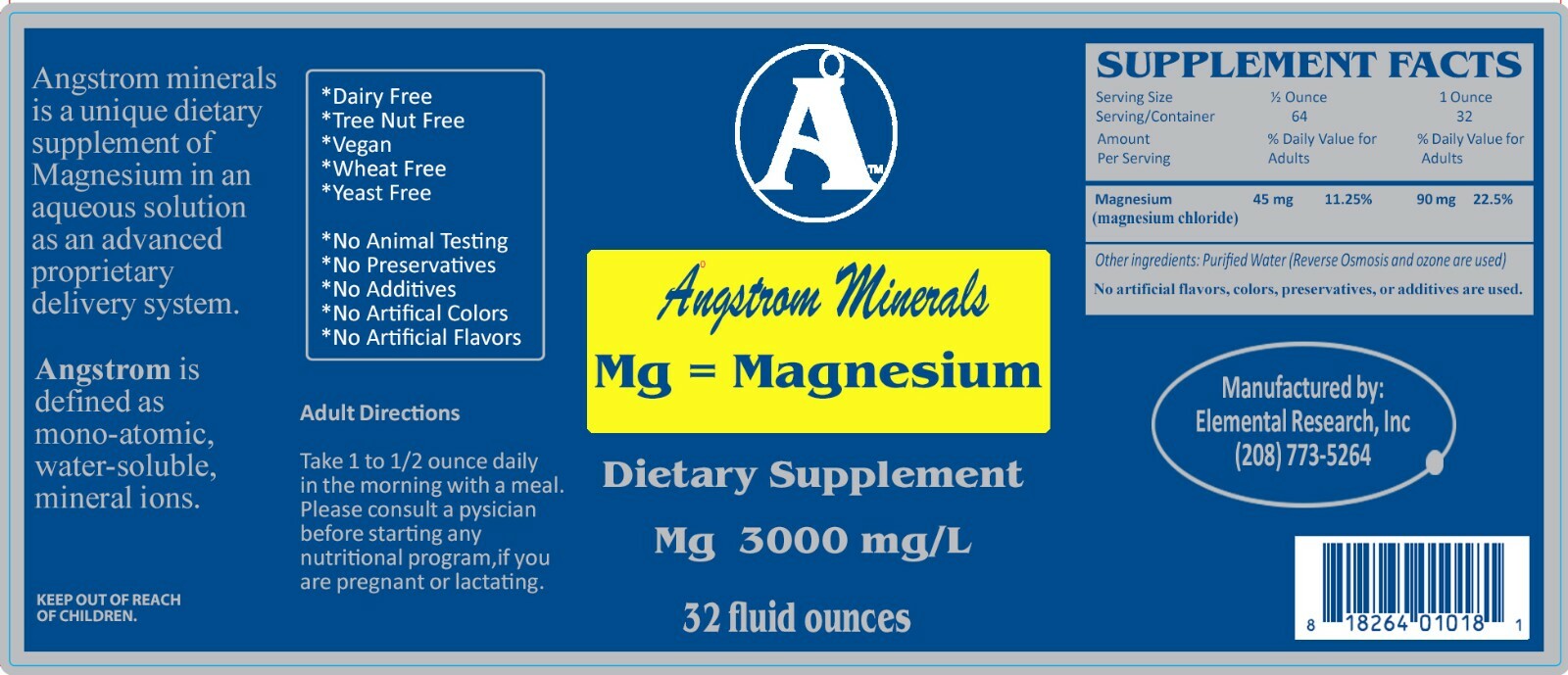 Magnesium 32 oz – Angstrom Minerals (1 Pack)