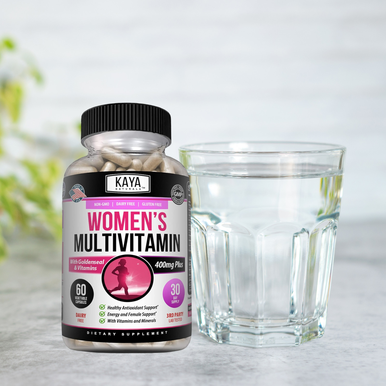 Womens Multivitamin & Multi-Mineral, Increase energy metabolism and vibrance