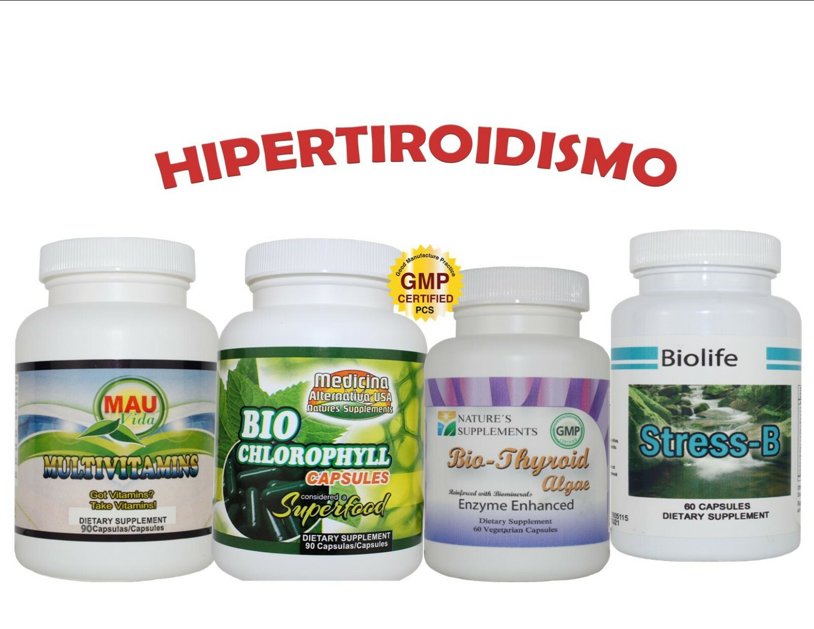 HIPER-TIROIDISMO (Metabolismo rápido) TRATAMIENTO NATURAL Unisex