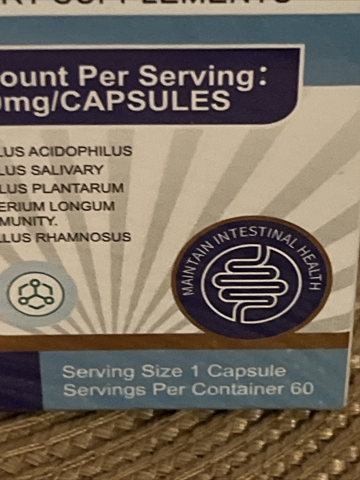 Anytalk Unisex Daily Probiotics 60 Billion CFU Capsules Exp08/2027