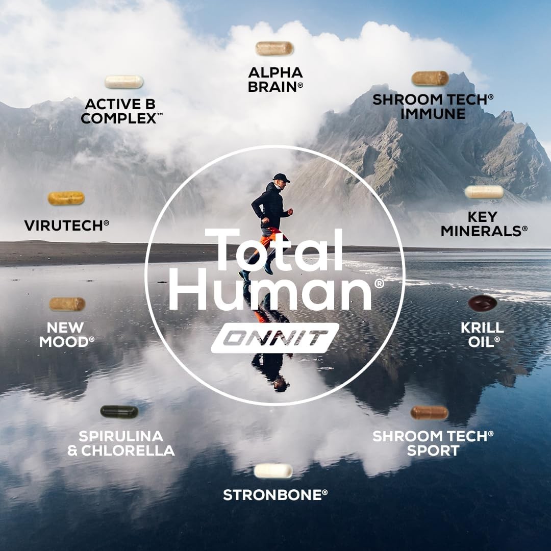 Total Human Day & Night Multivitamin Packs for Men & Women – 30-Day Supply