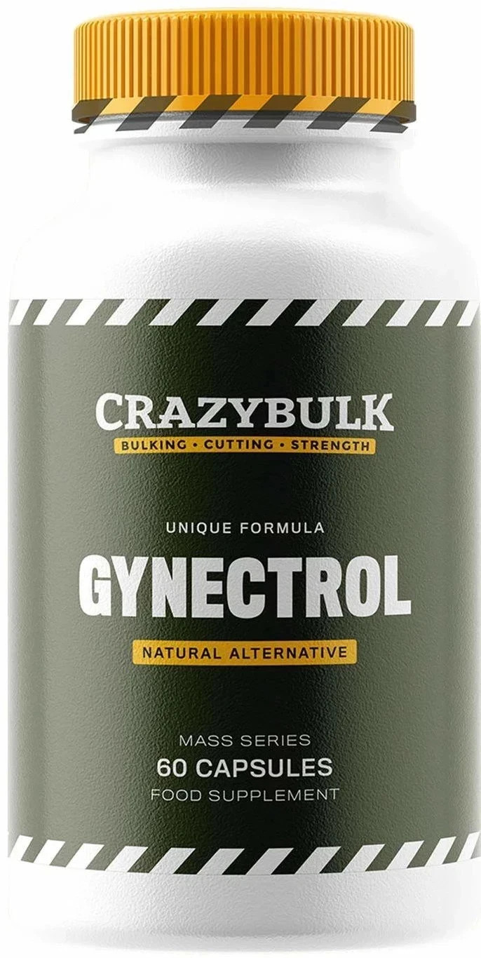 CrazyBulk GYNECTROL 60 Capsules | Natural Alternative | 2 Pack | Free Shipping