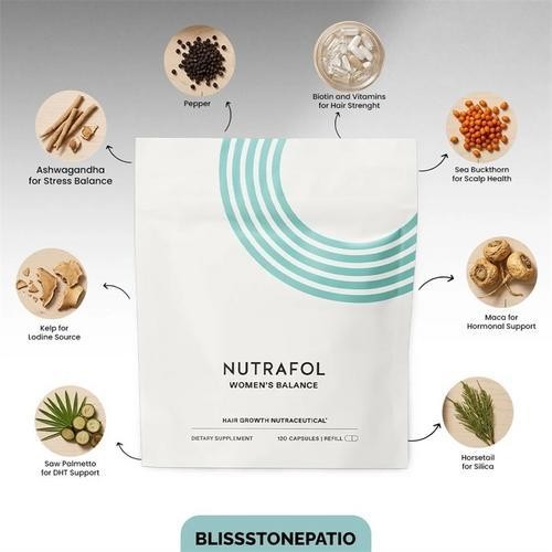 Women’s Balance Hair Growth Supplements,Ages 45 and up New 120 Capsules