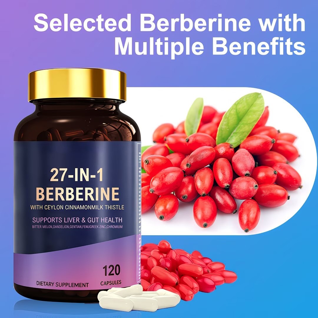 27 In 1Berberine Capsule-Digestive Health Support Healthy Immune System Support