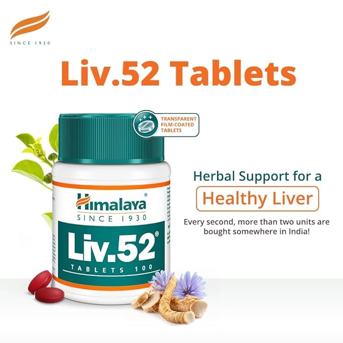 2 Packs 100% Natural Himalya Health Care Lv 52 200Tabs US Shipped