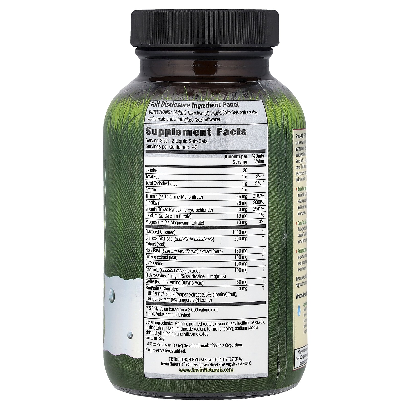 Stress-Defy, 84 Liquid Soft-Gels