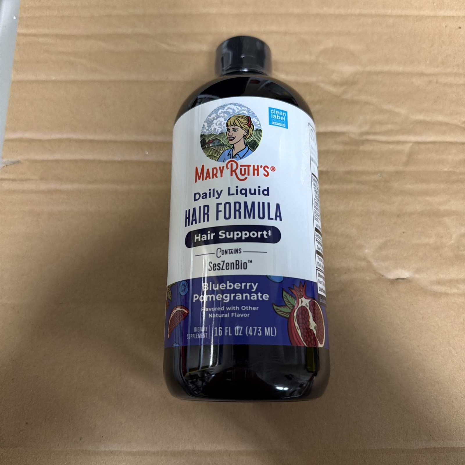 Mary Ruth’s Daily Liquid Hair Formula Hair Support 16 fl oz Exp 2028 NEW