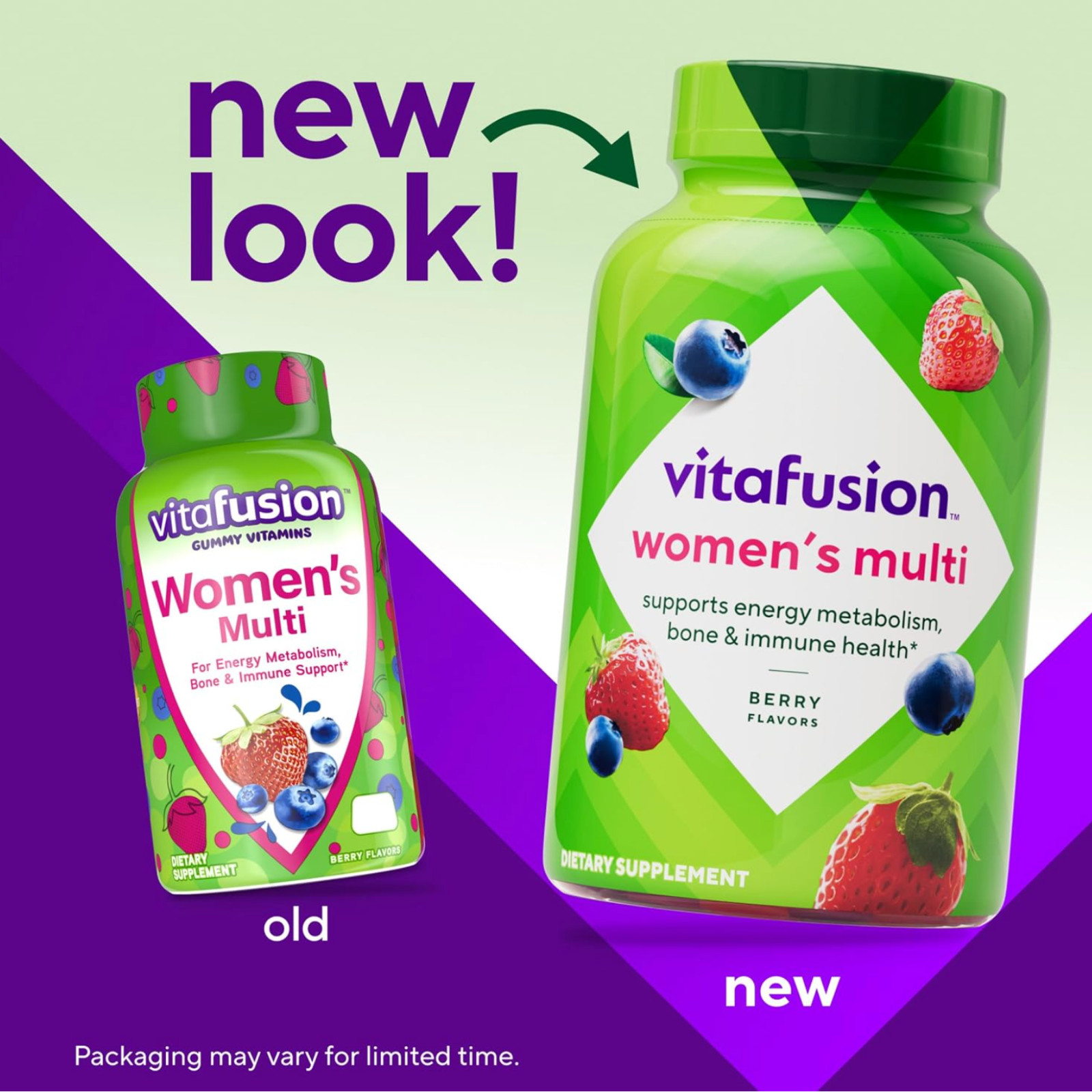 Vitafusion Adult Gummy Vitamins for Women, 120 Count 120 (Pack of 1)
