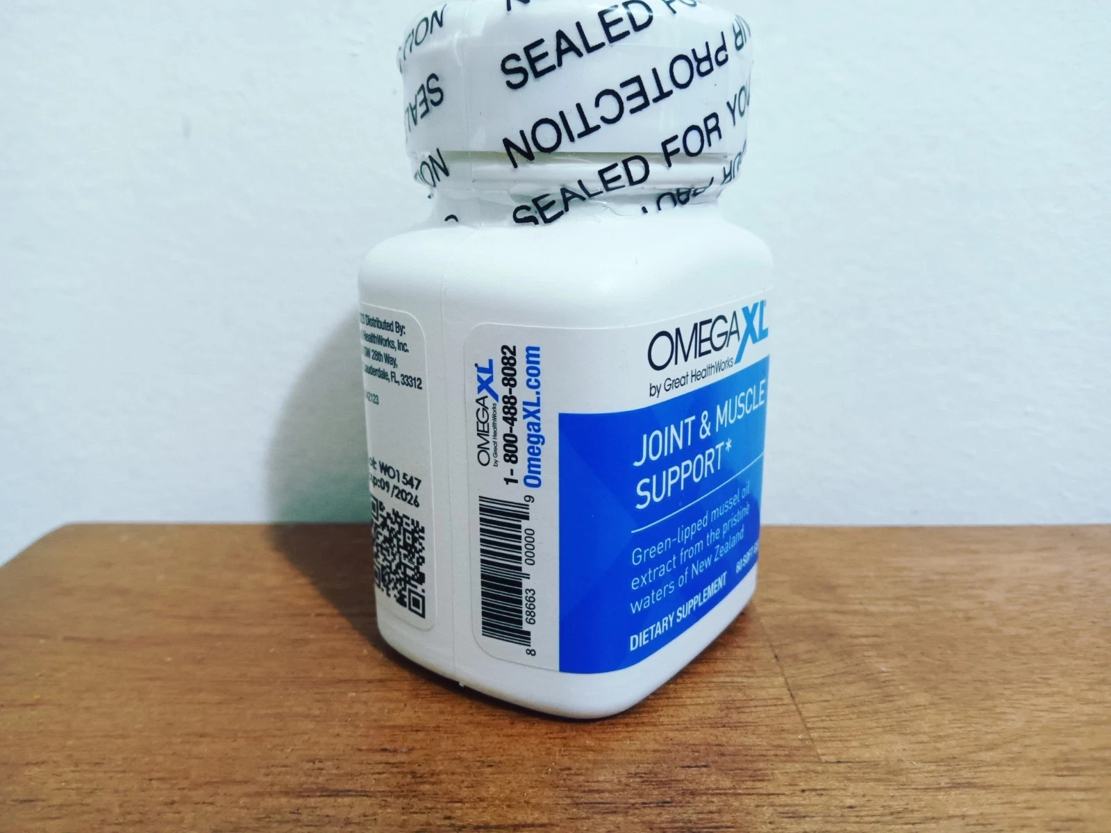 Omega XL 60 softgels joint & muscle Support One month supply