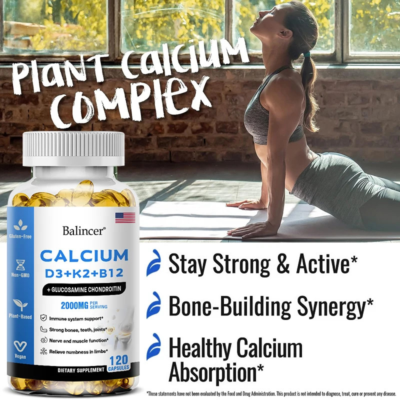 Calcium Supplement Supports Nerve and Muscle Function, Heart Health and Immunity