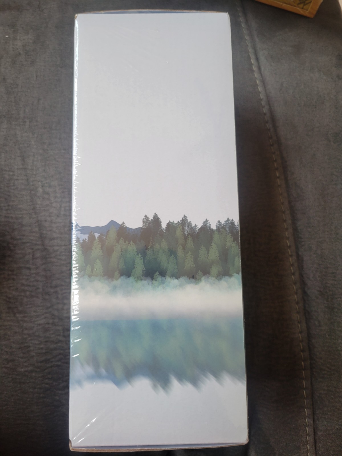 United States National Parks Water Bottle with Stickers Moonlit blue new sealed