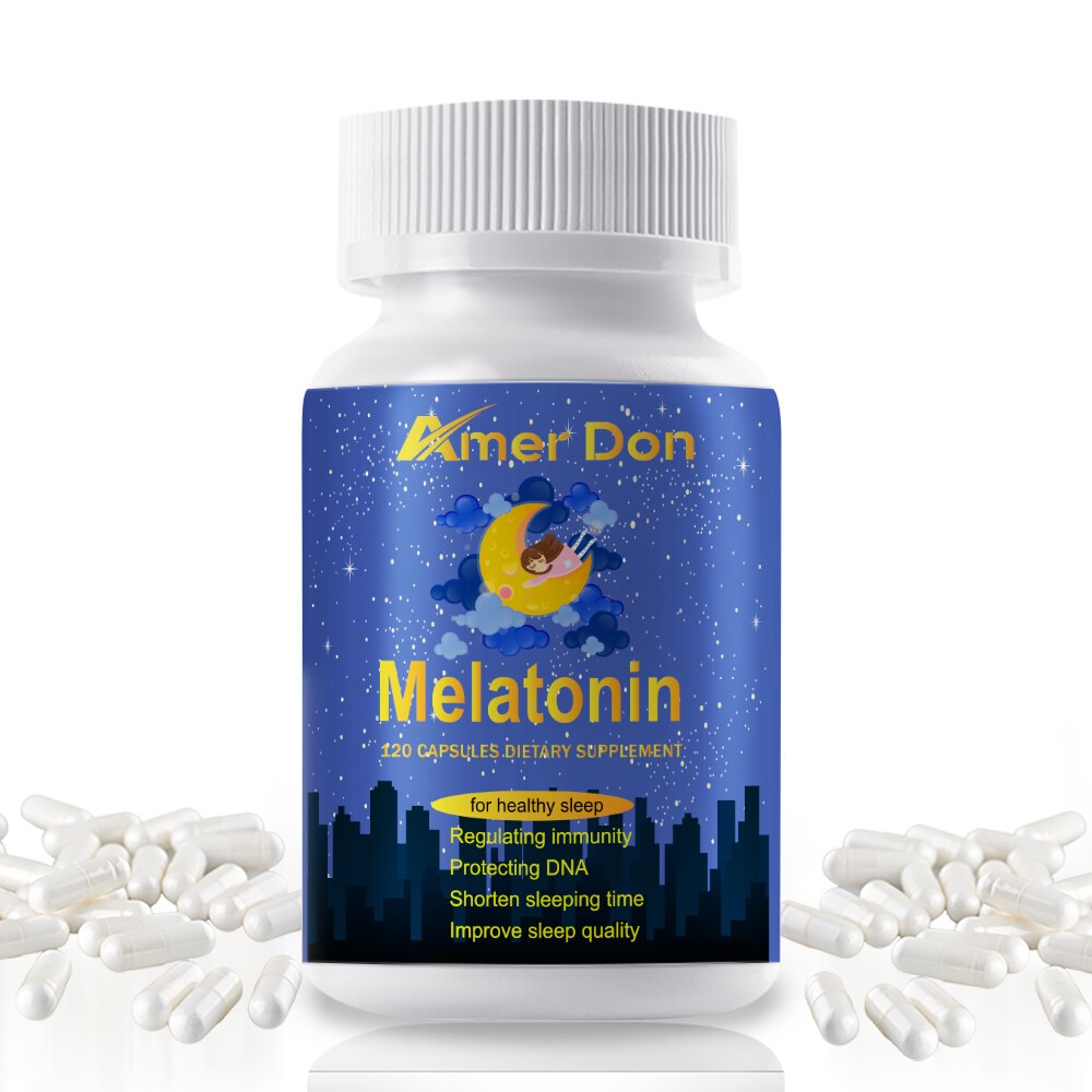 Melatonin 10mg Fast Dissolve Tablets – Natural Sleep Aid, 30/60/120 Capsules