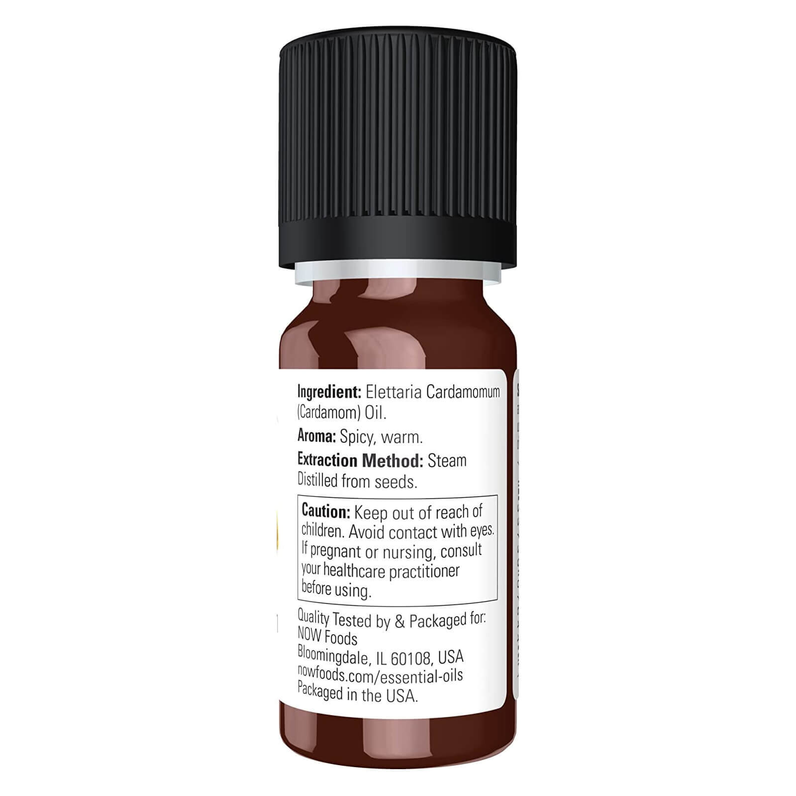 NOW FOODS Cardamom Oil 1 3 fl oz