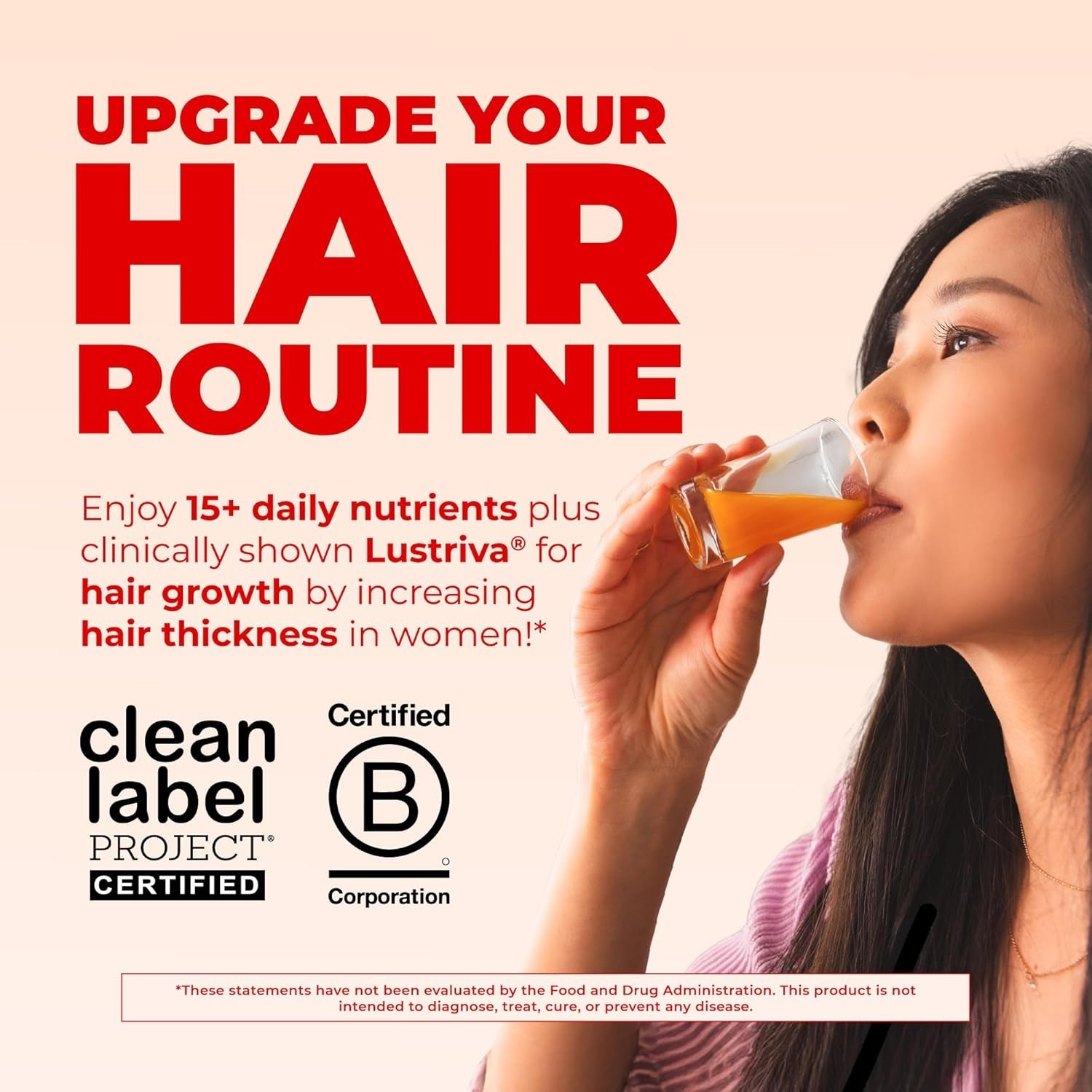 MaryRuth’s Liquid Multivitamin + Hair Growth | 15.22 Fl Oz | Formula