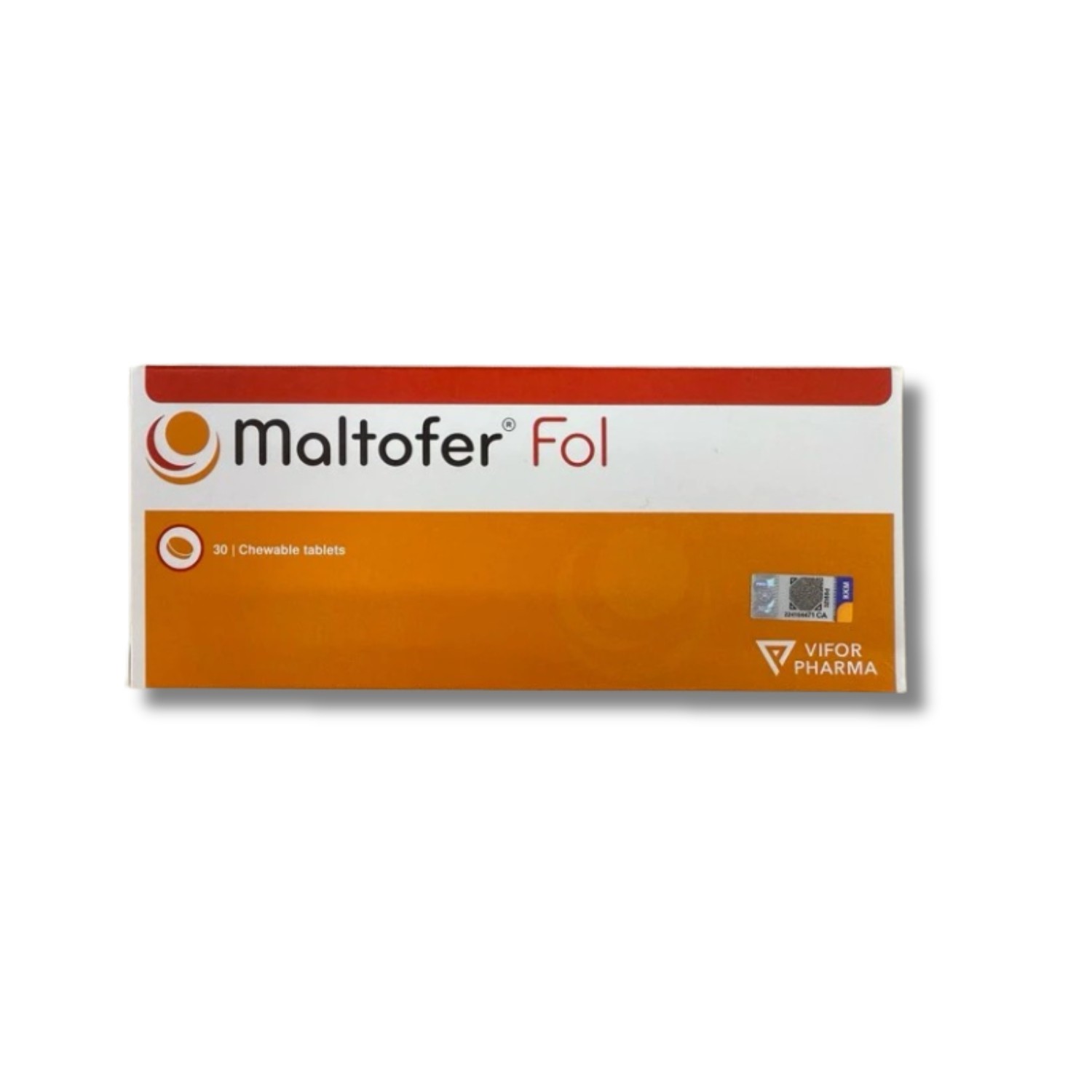 Original Maltofer FOL Chewable Tablets 30’S For Iron Deficiency