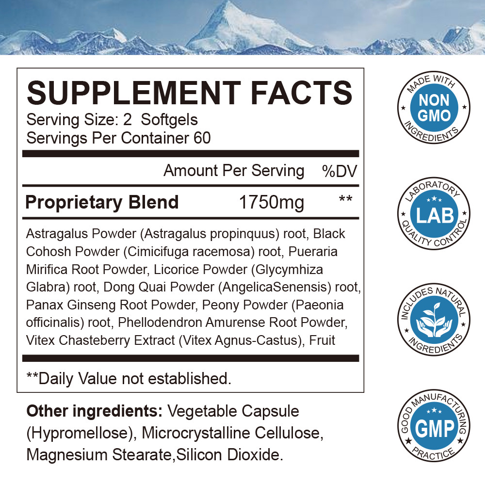 1750mg Vertigo Comfort 120 Capsules – Dizziness Relief Supplements, Body Balance