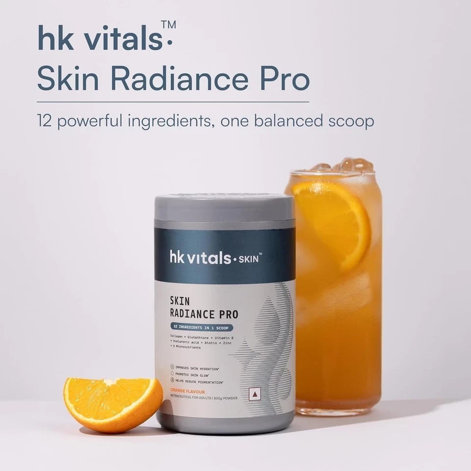 HK Vitals Collagen 300g – Skin Radiance Pro with Glutathione & Biotin S508
