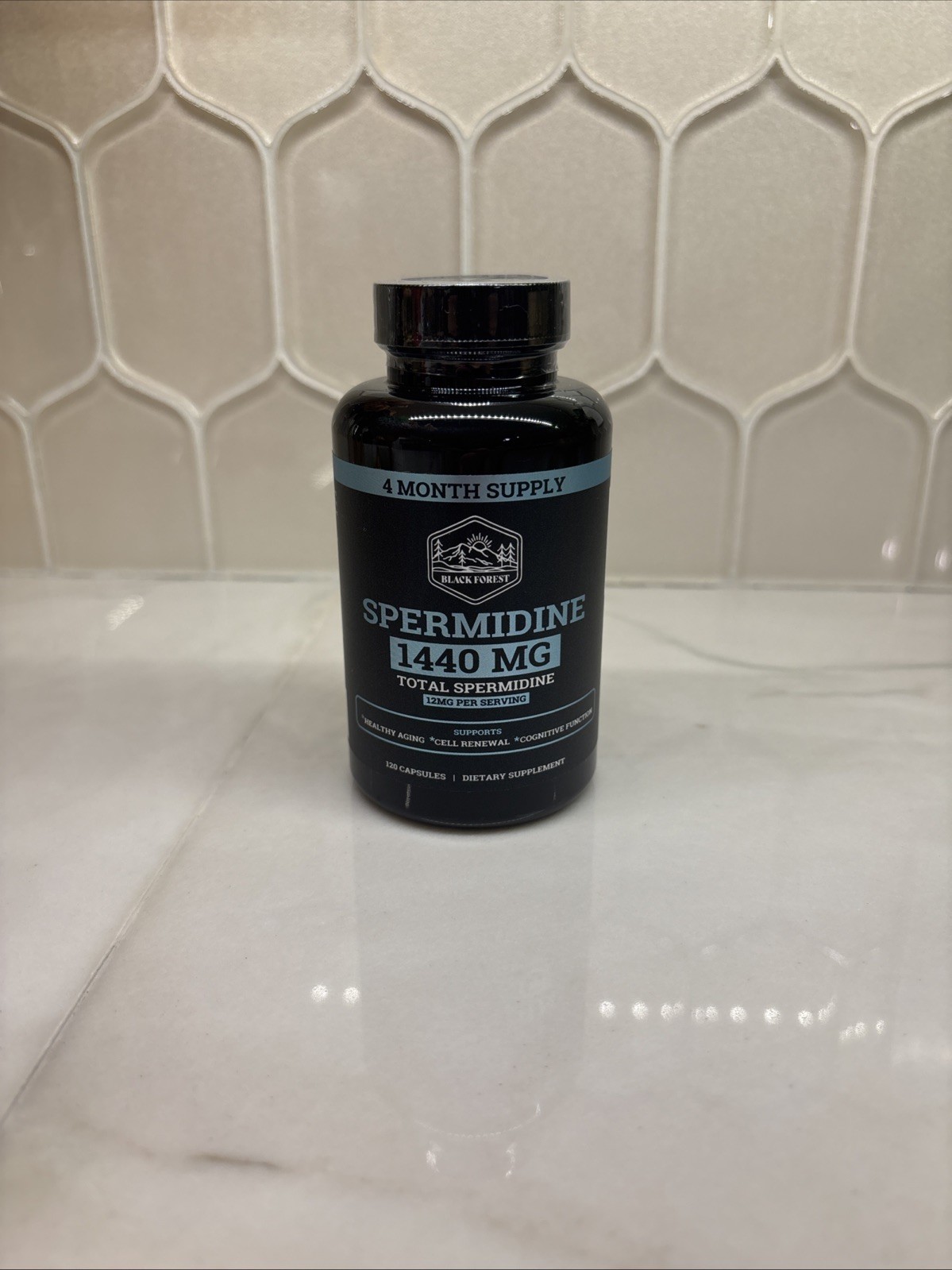 Spermidine Supplement (1440Mg of 99% Pure Spermidine Supplements for Women & Men