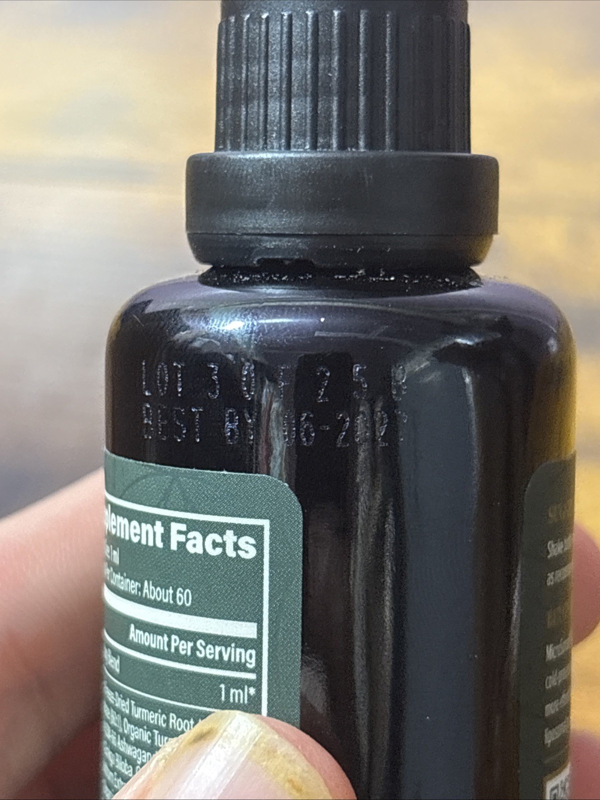 Global Healing Organic Microsomal Brain Health, 2 fl. oz. Inspired By Sayer Ji