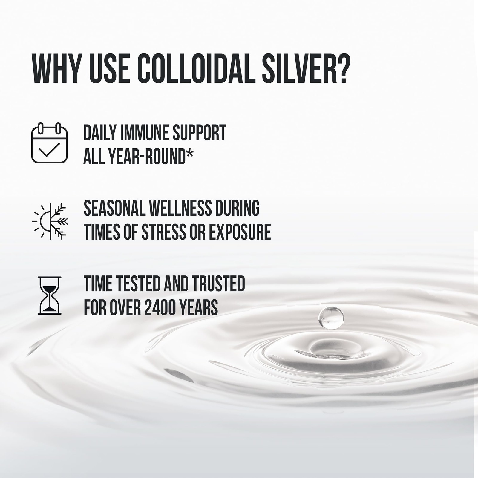 Sovereign Silver Immune Support, Colloidal Silver, 32 fl oz (946 mL) | Bio-Ac…