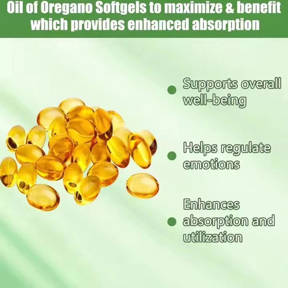 3X Micro Ingredients Oil of Oregano Softgels 6000mg Per Serving,900 Count total