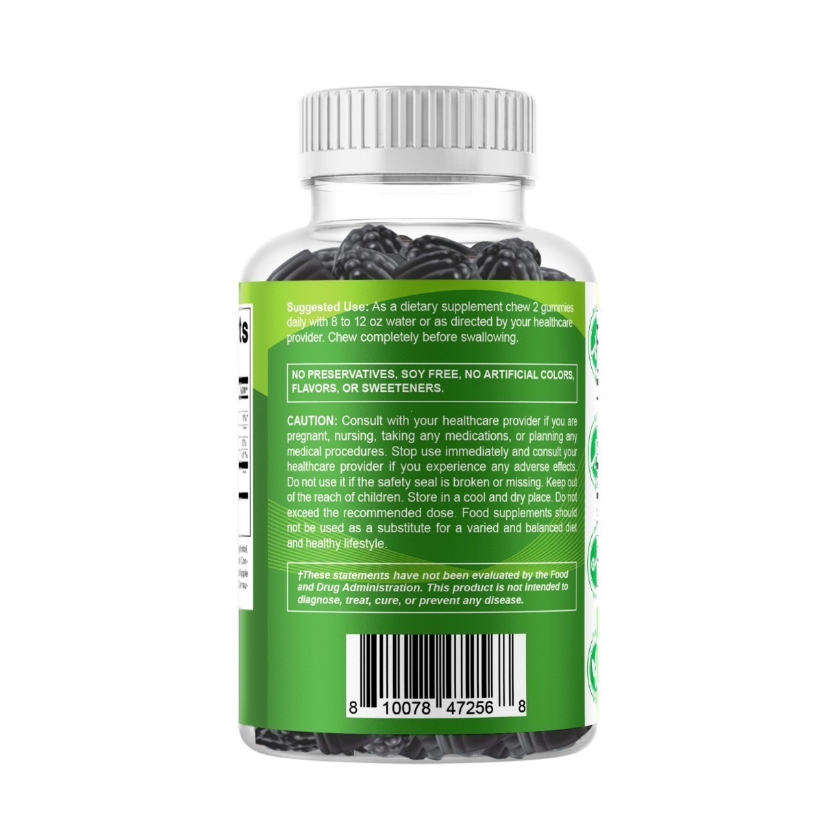 Vitamatic Moringa Gummies 10,000mg – Sugar Free for Natural Energy & Detox
