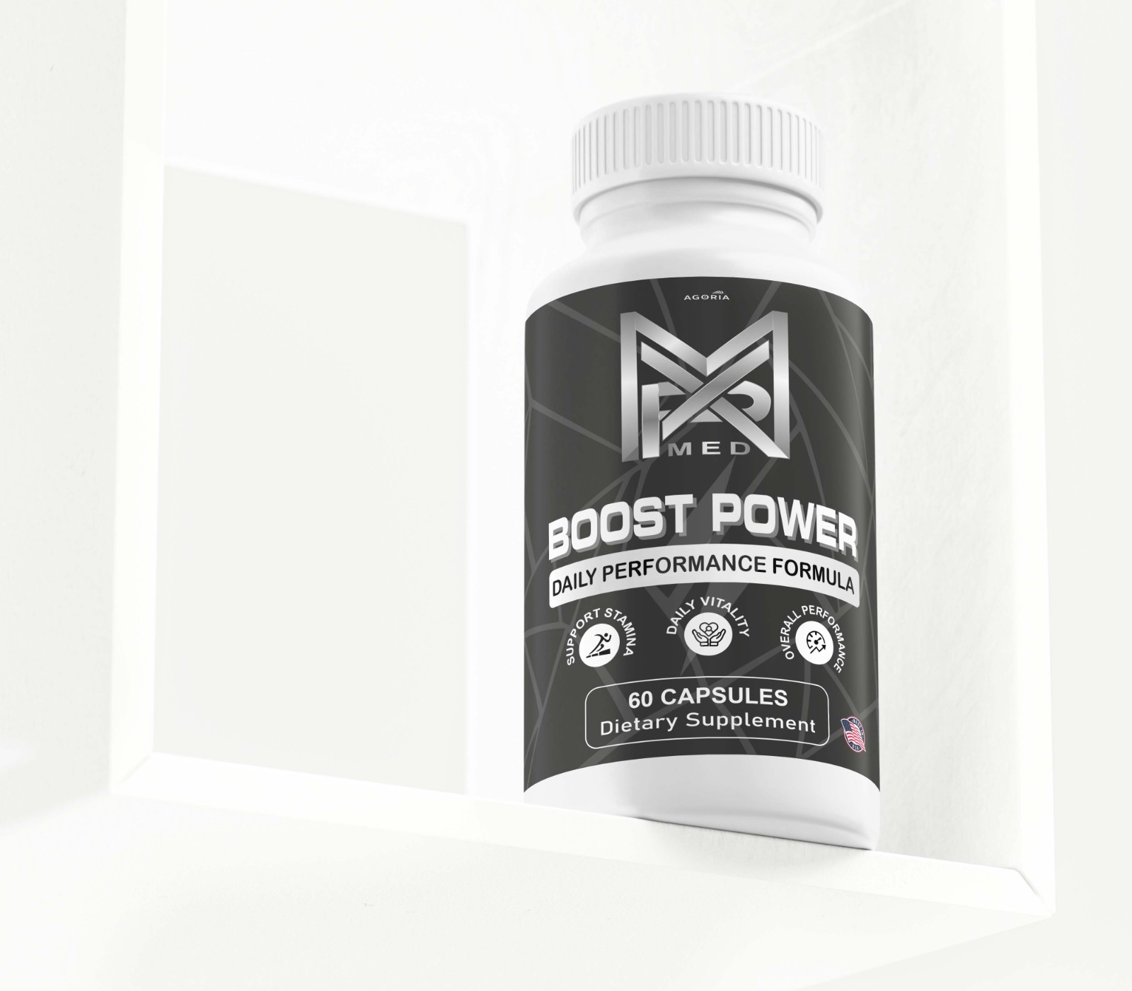 (3 Pack) Boost Power Men’s Health Support Dietary Supplement Male Capsules