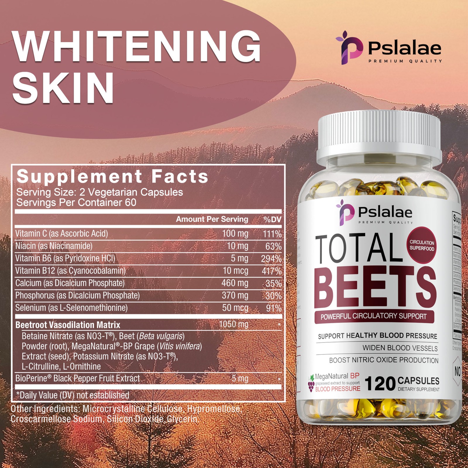 Total Beets – Nitric Oxide, Cardiovascular & Circulation Support, L-Citrulline