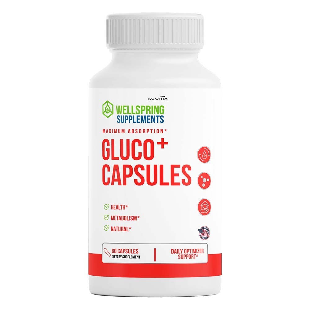 (1 Pack) Gluco+ Advanced Blood Health Support Supplement Gluco Plus Capsules