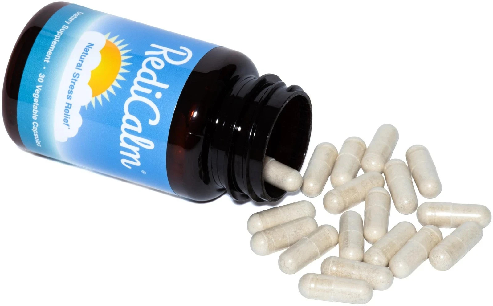 Stress Relief Supplement Natural Non GMO Vegan Gluten Free RediCalm