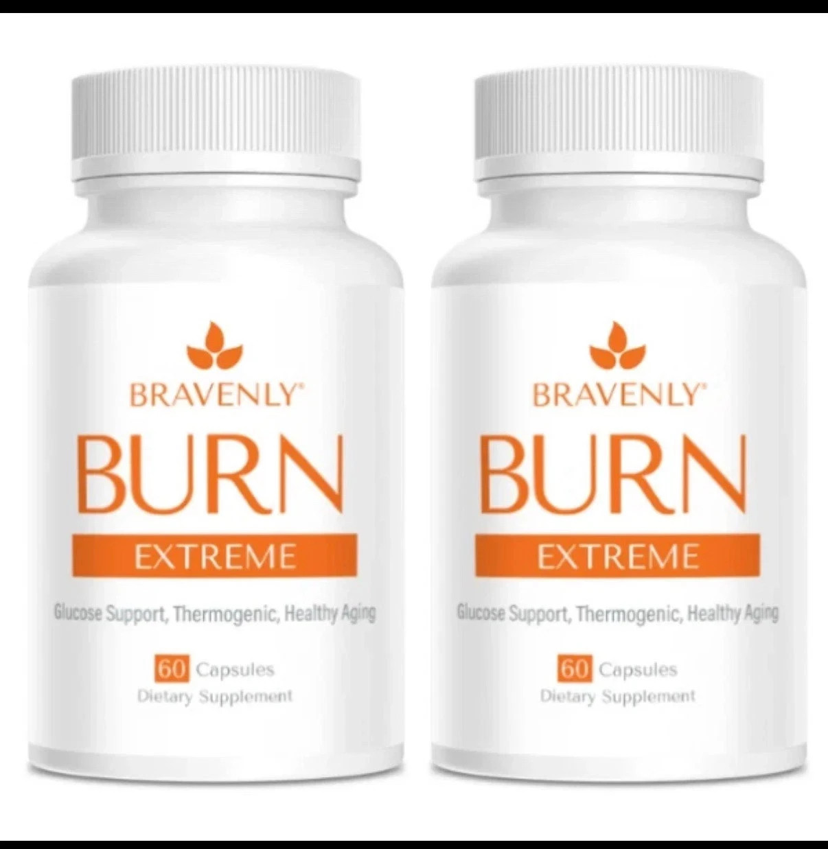 Bravenly Burn Extreme 60 capsules – EXP: 03/2027. 2 Pack