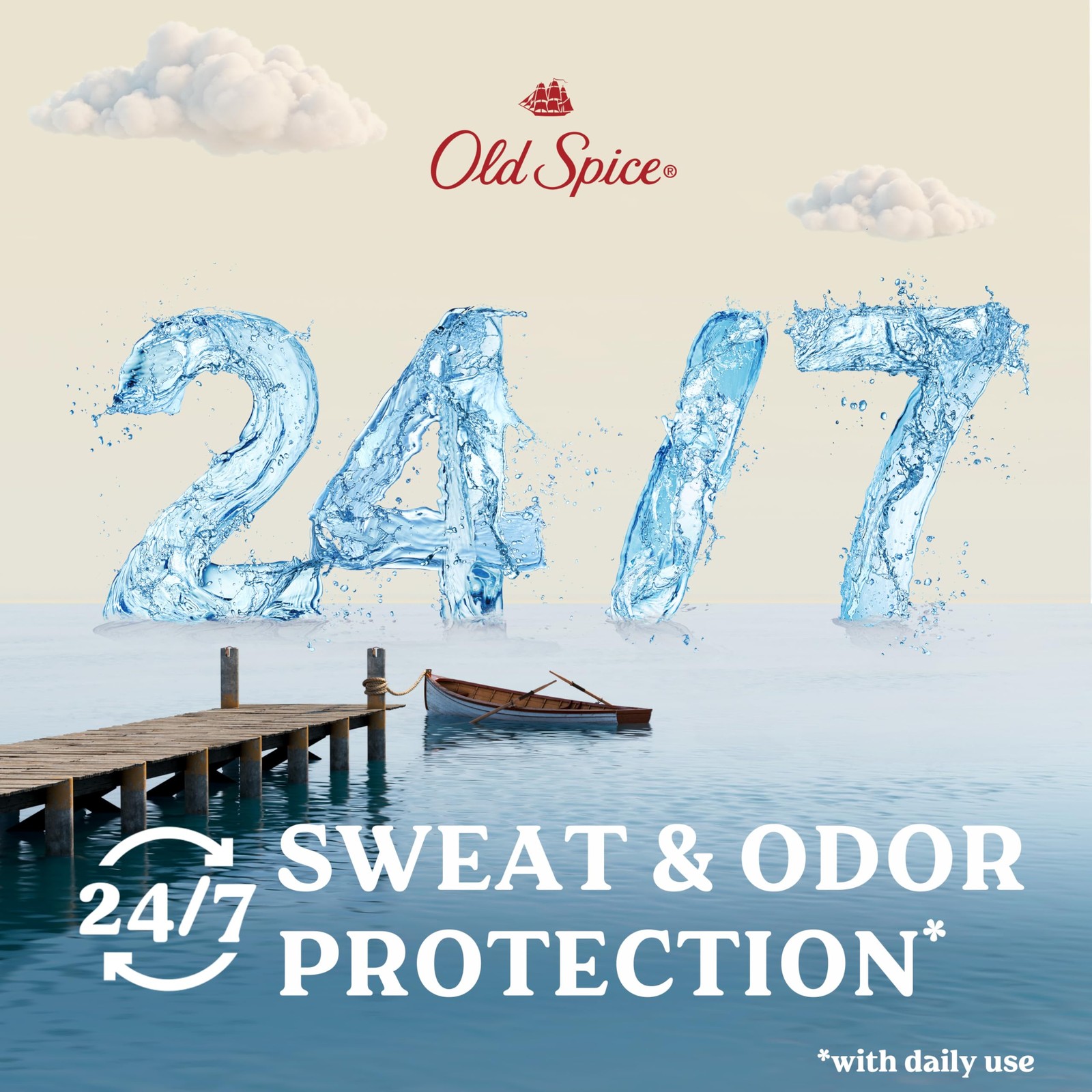 Old Spice Antiperspirant & Deodorant for Men, Shore, 2.6 Ounce (Pack of 1)