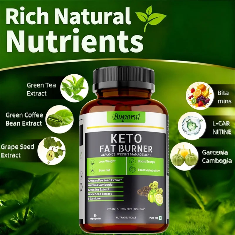 Keto Fat Burner 120pcs, Weight Management, Regulate Appetite, Provides Energy