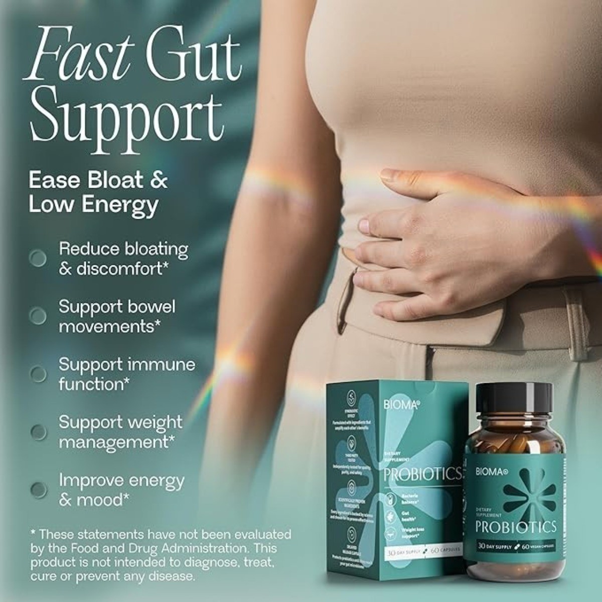 BIOMA Probiotics– Gut Health & Digestive Support for Men & Women