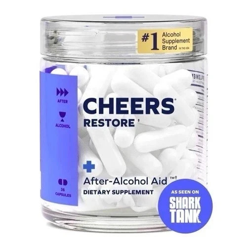 Cheers Restore – DHM + L-Cysteine Supplement | Post-Drinking Support