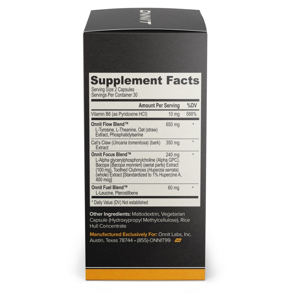 Alpha BRAIN Nootropic Brain Health, Memory and Focus Support, 60 Ct