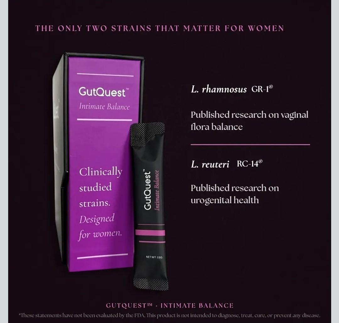 GutQuest Intimate Balance 30 Mouth Melt Sticks