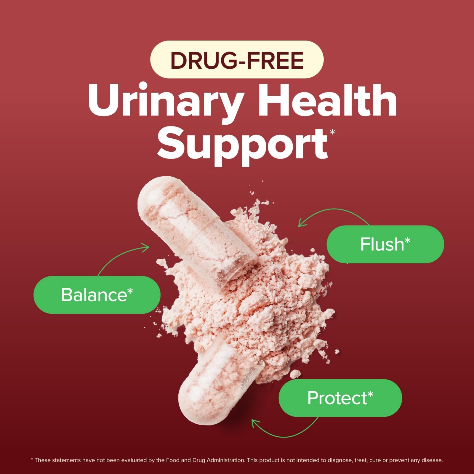 D-Mannose & Cranberry Capsules | Urinary Tract Support | 1300mg, 240 Ct, Non-GMO
